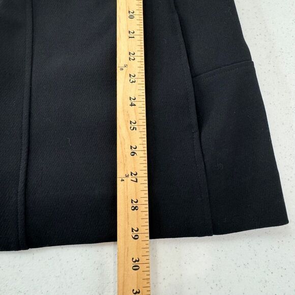 Lela Rose Black Blouse 8 Pockets Classic Capsule Luxury - Picture 8 of 12